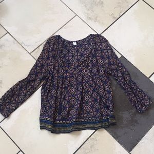 Bohemian Print Top